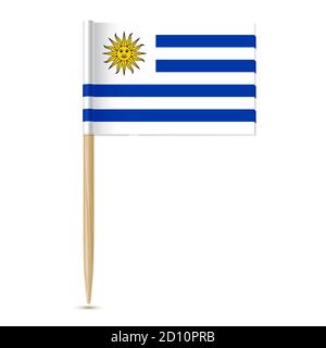 Flag of Uruguay Stock Vector