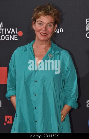 Cologne, Germany. 03rd Oct, 2020. The actress Margarita Broich comes to the screening of the film 'Vatersland ' at the 'Film Festival Cologne'. Credit: Horst Galuschka/dpa/Alamy Live News Stock Photo