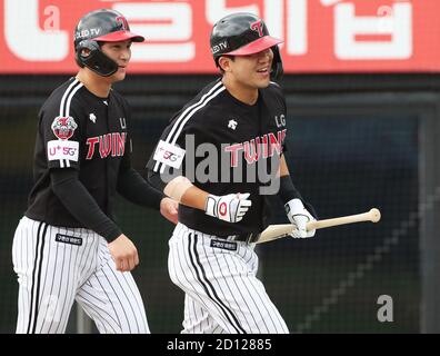 Chae Eunsung Lg Twins Baseball Club Editorial Stock Photo - Stock Image