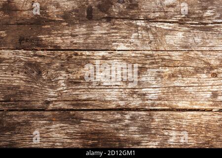 Brown unpainted natural wood with grains for background, banner and texture. High quality photo Stock Photo