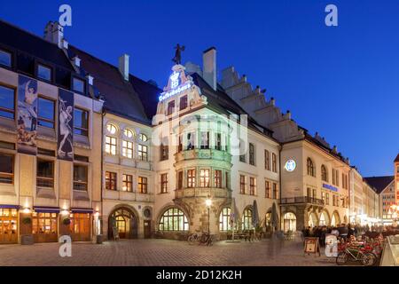 geography / travel, Germany, Bavaria, Munich, Hofbrauhaus, am Platzl, Additional-Rights-Clearance-Info-Not-Available Stock Photo