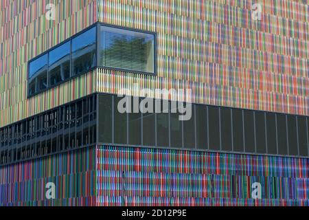 geography / travel, Germany, Bavaria, Munich, museum Brandhorst in the area of art, Maxvorstadt (boro, Additional-Rights-Clearance-Info-Not-Available Stock Photo