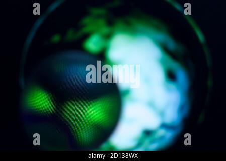 Abstract blurry background with seamless objects. Abstract objects in blur. Stock Photo