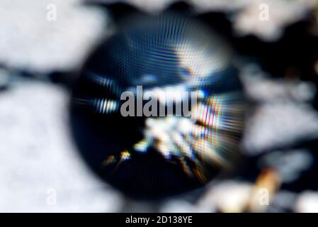 Abstract blurry background with seamless objects. Abstract objects in blur. Stock Photo