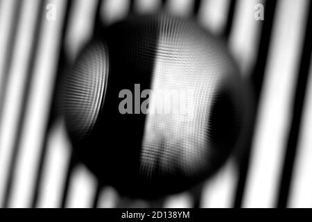 Abstract blurry background with seamless objects. Abstract objects in blur. Stock Photo