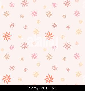 Colorful pastel background with sparkles. Seamless repeating background. Stock Vector