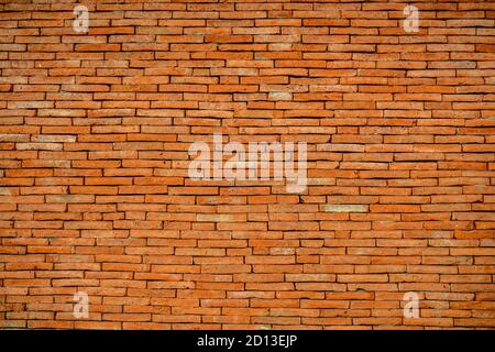 Texture red brick wall background Stock Photo