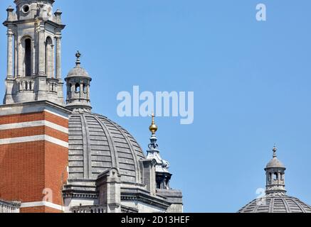 Victoria and Albert Museum. London cityscape, streets and facades, London, United Kingdom. Architect: Various, 2020. Stock Photo
