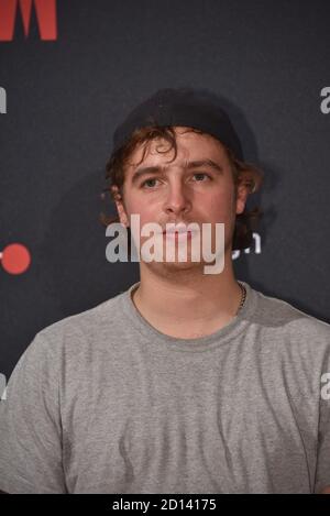 Cologne, Germany. 03rd Oct, 2020. The actor Matti Schmidt-Schaller comes to the screening of the film 'VATERSLAND' at the Film Festival Cologne. Credit: Horst Galuschka/dpa/Alamy Live News Stock Photo