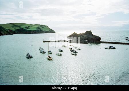 Hope Cove, Devon, England, United Kingdom. Stock Photo