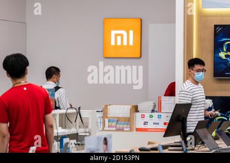 Major League Baseball, or MLB, store and logo seen in Shenzhen Stock Photo  - Alamy