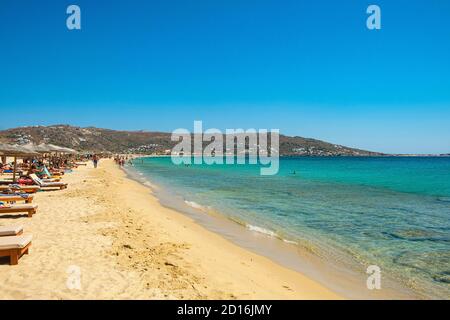 Greece, Cyclades, Naxos Island, Plaka beach? Stock Photo