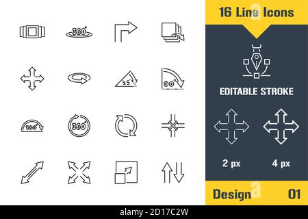 Image Editing, Photo Adjustments. Thin line icon - Outline flat vector illustration. Editable stroke pictogram. Premium quality graphics concept for w Stock Vector