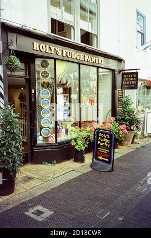 Roly's fudge store, Dartmouth Devon, England, United Kingdom. Stock Photo