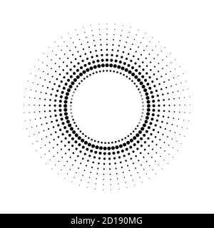 Light rays frame with dots. Shine burst background. radiant spark. Vector illustration. Sun beam ray sunburst background. Stock Vector