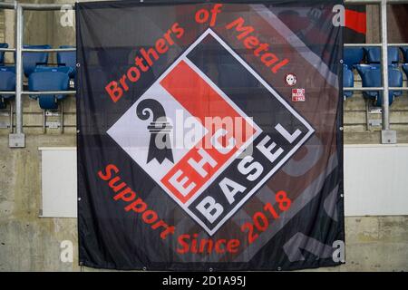 Basel, St. Jakob Arena, Cup: EHC Basel - SC, USA. 05th Oct, 2020. Bern ...