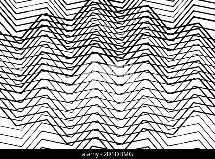 Geometric structure angular, angled lines, stripes grid, mesh and trellis, grating pattern, texture and background Stock Vector