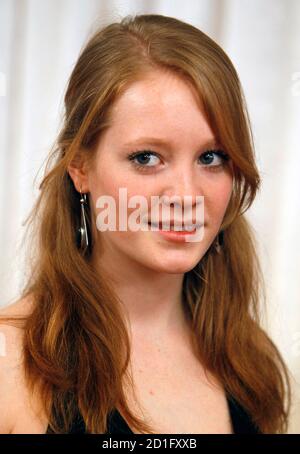 Actress Leonie Benesch, from the German film 'The White Ribbon (Das Weisse Band)' which is nominated for a best foreign language film award, poses for photographers ahead of the 82nd Academy Awards in Hollywood, March 5, 2010.  REUTERS/Brian Snyder  (UNITED STATES - Tags: ENTERTAINMENT)