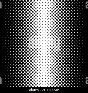 Dots abstract circles background, circles pattern. Halftone specks, stipple and stippling vector illustration. Screentone polka-dots, speckles pointil Stock Vector