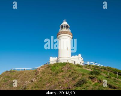 The lighthouse at Cape Byron, Byron Bay, New South Wales, Australia Stock Photo