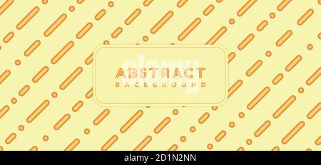 Abstract background rounded overlap shape design pastel color. vector illustration. Stock Vector