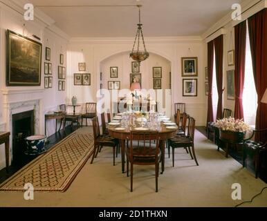 WALMER CASTLE, Kent. Interior view. The Dining Room.