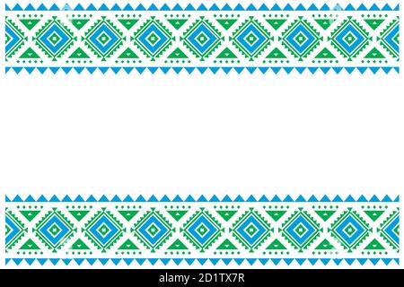 Ukrainian folk design & north east india textile design .tribal pattern of north east,india. Ikat geometric folklore ornament. Tribal ethnic vector. Stock Vector