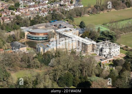 The North London Collegiate School, Harrow, London, 2018. Aerial view. Stock Photo