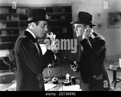 HUMPHREY BOGART and JAMES CAGNEY in ANGELS WITH DIRTY FACES 1938 director MICHAEL CURTIZ Warner Bros. Stock Photo