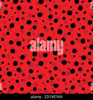 Cheetah skin seamless pattern design. Cheetah dots vector illustration background. Wildlife fur skin design illustration for print, web, home decor, f Stock Vector