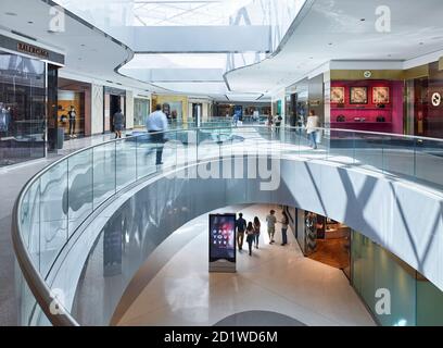 Interior view of the Beverly Center, Beverly Hills, Los Angeles,  California, USA, after completed modernization in September 2018 Stock  Photo - Alamy