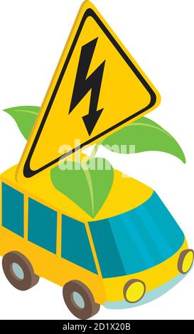 No lightning icon, isometric 3d style Stock Vector Image & Art - Alamy