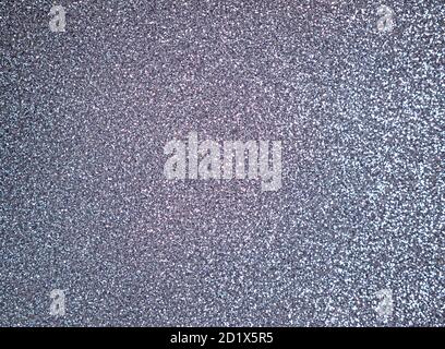 Silver glittering bokeh background New Year concept Stock Photo