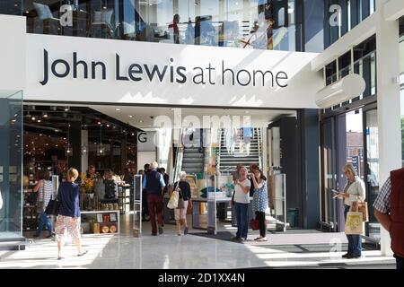 John Lewis at Home retail store, Horesham, Sussex, UK Stock Photo