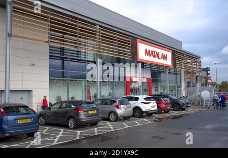 A Matalan store on the A1 retail park, Biggleswade, Beds, England Stock Photo