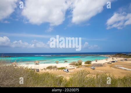 Caribbean, Netherland Antilles, Aruba, San Nicolas, Baby beach Stock Photo