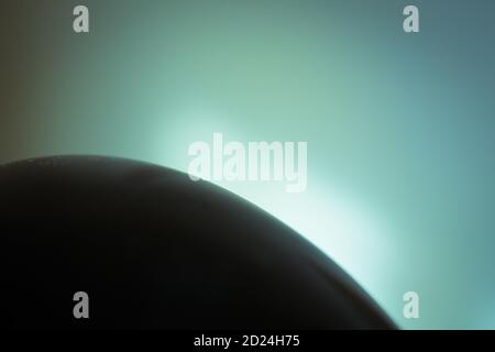 Blue and black abstract metallic background. Blank for website, advertising, presentation. Stock Photo
