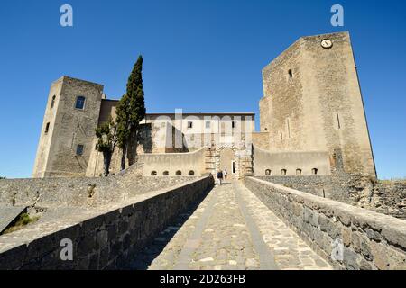 Italy, Basilicata, Melfi, norman castle of Frederick II Stock Photo