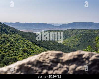 bulgarian landscape near shumensko plato Stock Photo