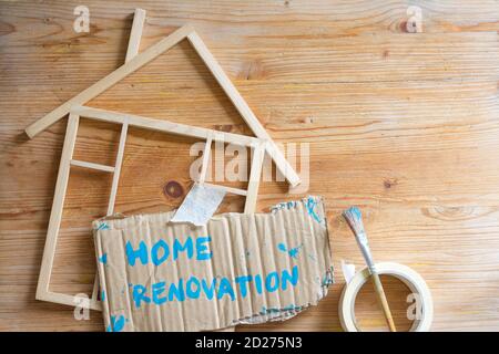 Home painting and renovation concept Stock Photo