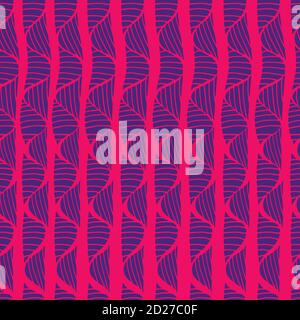 Seamless abstract background, African style. Stock Vector