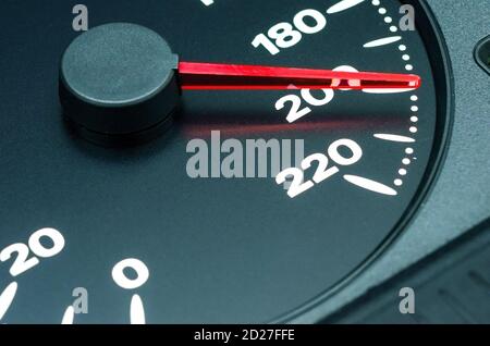 speedometer 200 km h Stock Photo - Alamy