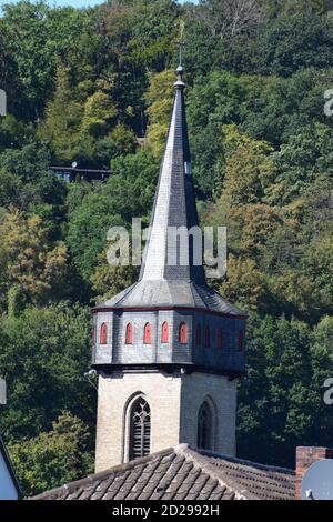 waterfront of Remagen-Oberwinter Stock Photo