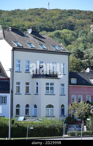 waterfront of Remagen-Oberwinter Stock Photo