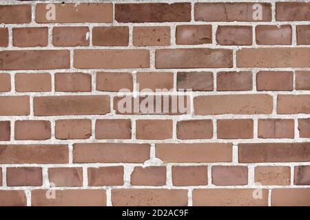 wall Background of old vintage textured brick wal Stock Photo