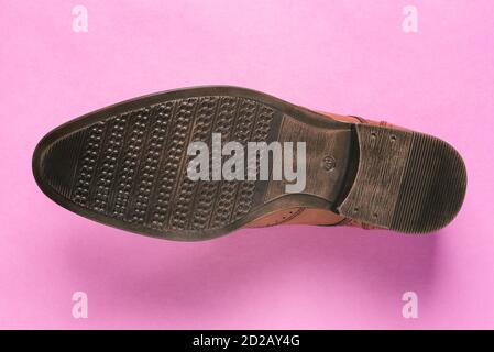 Premium Photo  Sole for shoes bottom view shoe sole closeup isolated on  white background place for text element of boots concept of production of  shoe