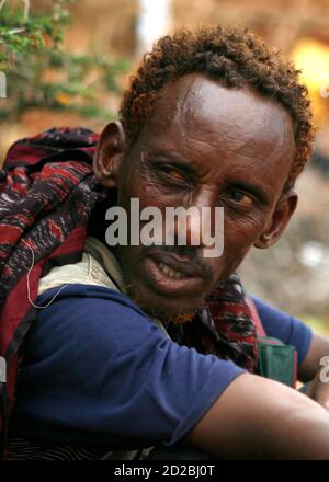 Dead soldiers, Ethiopia Stock Photo