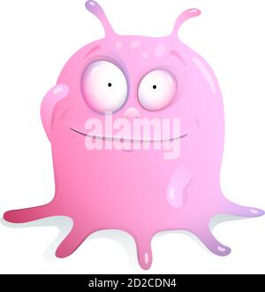 Happy cartoon blob monster. Vector character Stock Vector Image & Art - Alamy Happy cartoon blob monster. Vector character Stock Vector Image & Art - Alamy