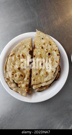 Asian Roti Bread Traditional asian bread. Flatbread Stock Photo - Alamy