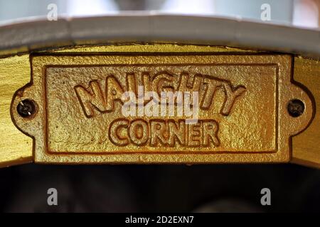 The naughty corner Stock Photo